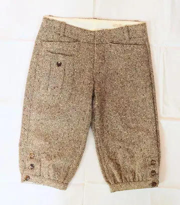 빔스 보이 체크 무늬 숏팬츠