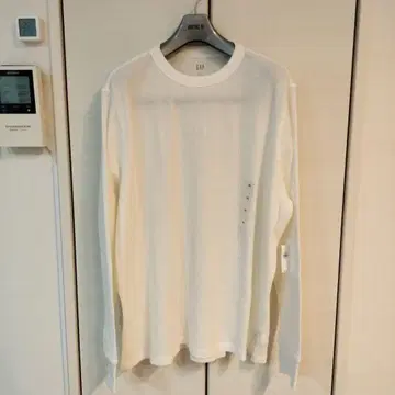 GAP 와플(서멀) 셔츠 화이트 XL