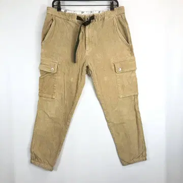 참스 코듀로이 카고 팬츠 베이지 XL 사이즈 CH03-1173