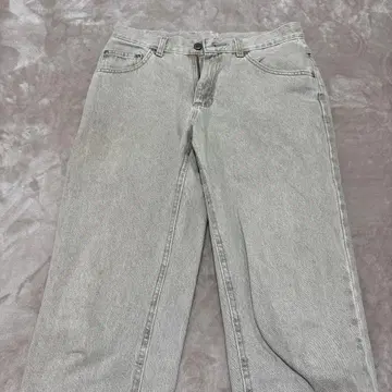 리 그레이 스트레이트 데님