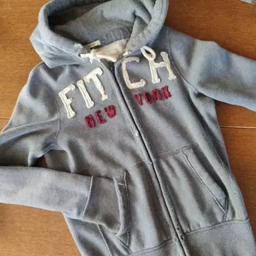 Abercrombie & Fitch 그레이 후드티 S