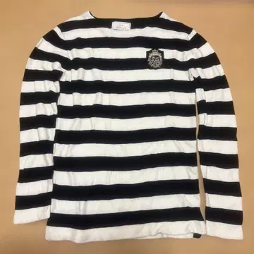 스트라이프 긴팔 티셔츠