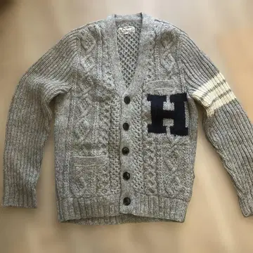 H.R.MARKET 할리우드 런치마켓 레터드 가디건