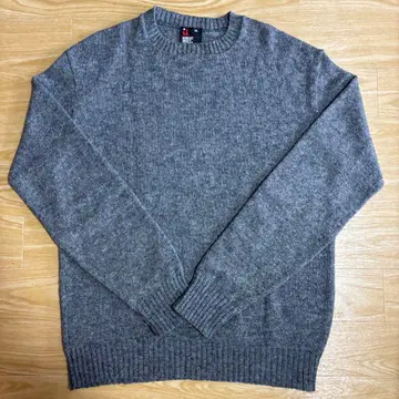 Robert Bruce 울 니트 XL 그레이 USA제