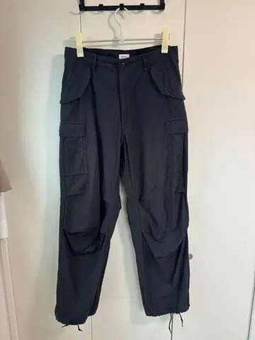 [ CIOTA ] 수빈 코튼 M-65 필드 카고 팬츠 - Black