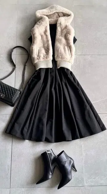 sysorus x akko 퍼 베스트 베이지