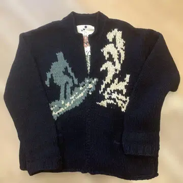 멋지다! 45rpm 카우 니트 가디건 XL 사이즈