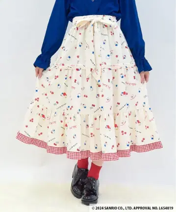 한정 판매 [ axes ] 헬로키티 프린트 스커트 [ 산리오 ]