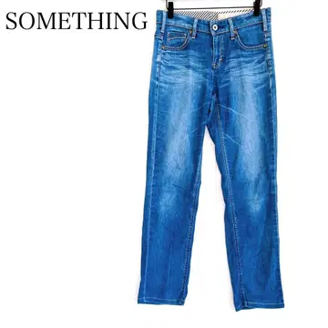 썸씽 스트레이트 데님 팬츠 27 x 30 청바지 캐주얼