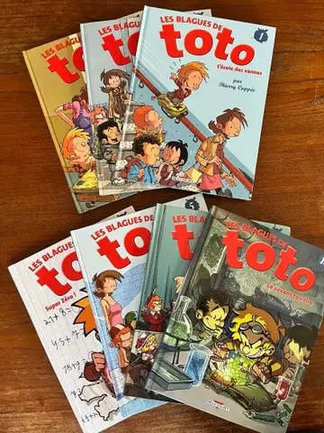 Lot 7 BD 레 블라그 드 토토 프랑스어