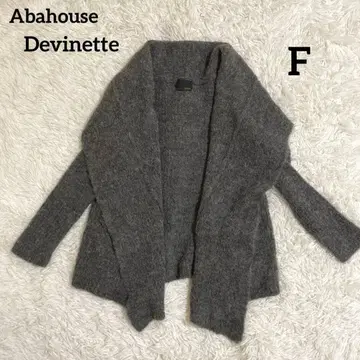 [Devinette] 알파카 울 토퍼 니트 가디건 아바하우스