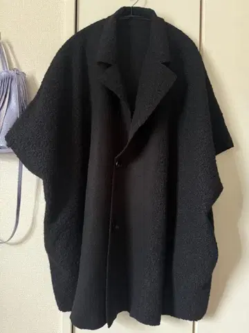 CYNICAL 리버서블 보아 판초