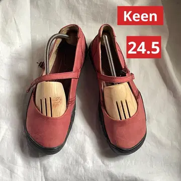 KEEN 킨 멜리 제인 가죽 스트랩 신발