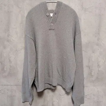 앵커 스미스 그레이 V넥 니트 L