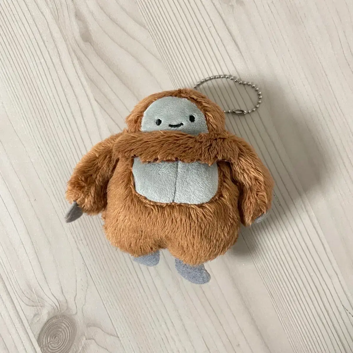 Japan Gacha Alien Nikkori UMA Unidentified Creature Plush Doll Keyring