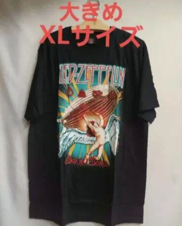 밴드 티셔츠 LED ZEPPELIN 레드 제플린 XL 사이즈