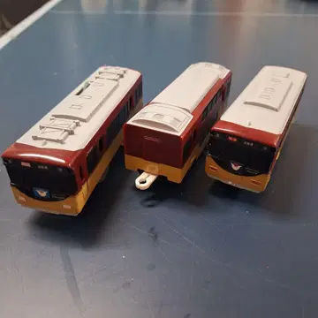 게이한 특급 8000계 프라레일 차량 3량 세트