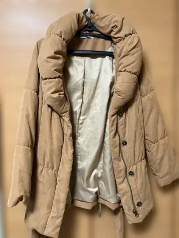 LIP SERVICE 카멜 다운 자켓 프리 사이즈