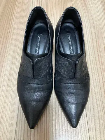 가죽 스틸레토 펌프스 5cm 힐