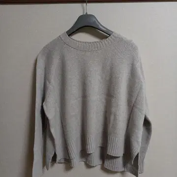 SWINSWING 그레이 긴팔 니트 스웨터