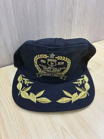 스즈카 서킷 자수 캡 네이비 27