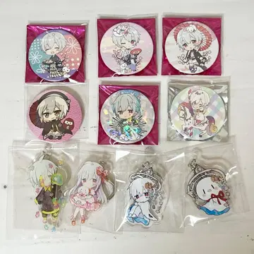 마후마후 캔뱃지 아크릴 키링 묶음 판매 10점