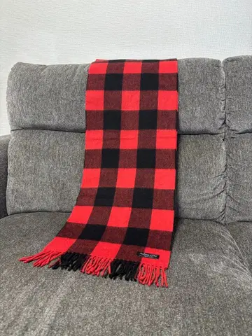 Joshua Ellis 조슈아 에리스 캐시미어 스톨 머플러 빨간색