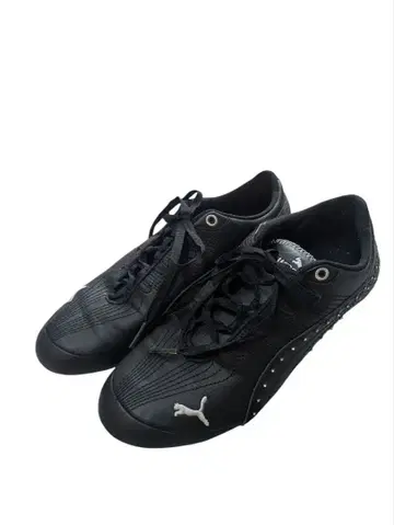 [ 새상품급 ] PUMA 푸마 스니커즈 큐빅 블랙 22.5cm