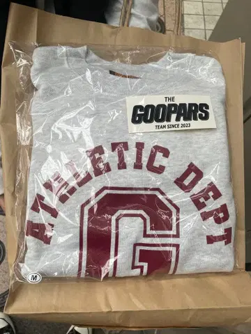 기무라 사오리 어패럴 브랜드 맨투맨 M 사이즈