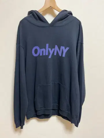 USA제 OnlyNY 온리뉴욕 후드티 블랙