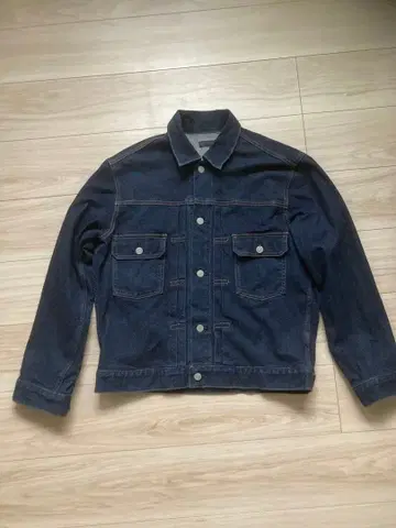 유니클로 데님 자켓 2nd 다크 네이비 L 사이즈