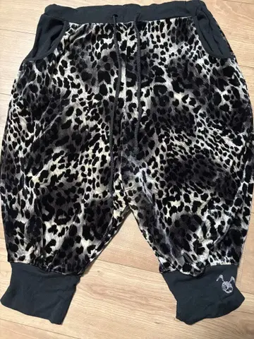 ALGONQUINS 레오파드 무늬 하프 팬츠 F 사이즈
