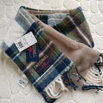 [ 미사용 ] TWEEDMILL 타탄 체크 머플러