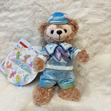 디즈니 더피 20주년 인형 배지 키체인