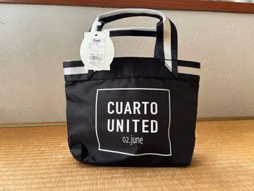 CUARTO UNITED 블랙 카트 백