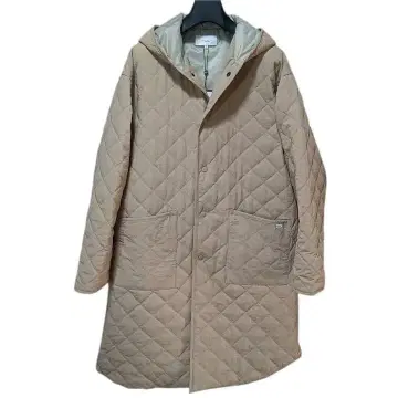 새상품 3만 DUAL VOICE 듀얼보이스 후디드 퀼팅 코트