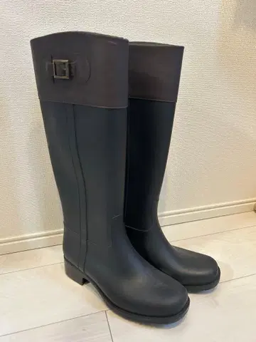 레인부츠 장화 롱 부츠 승마 부츠 초커 새상품급 승마 부츠