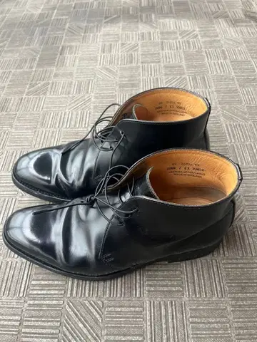 블랙 처카 부츠 7 D