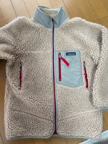 patagonia 플리스 자켓 베이지