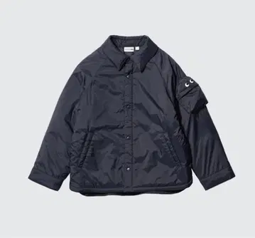 유니클로 안야 힌드마치 퍼프 테크 자켓 160cm 네이비