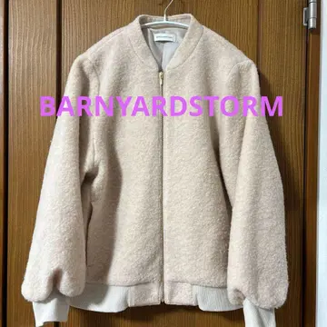 BARNYARDSTORM 플리스 봄버 자켓