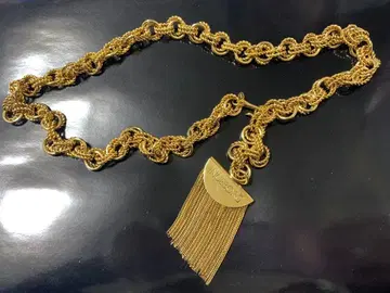 허리 체인 골드 컬러 화려하게~