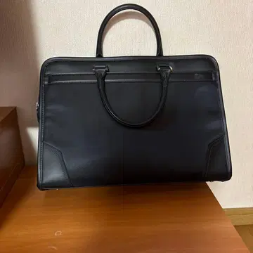 가죽 비즈니스 백 블랙