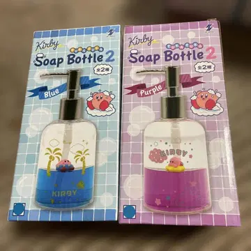 커비 비누 보틀 2 전 2종 세트