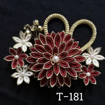 츠마미세이잔 머리 장식 결혼식 성인식 졸업식 사전 촬영