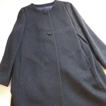 UNTITLED 언타이틀 코트 롱 코트 울 그레이 사이즈 42