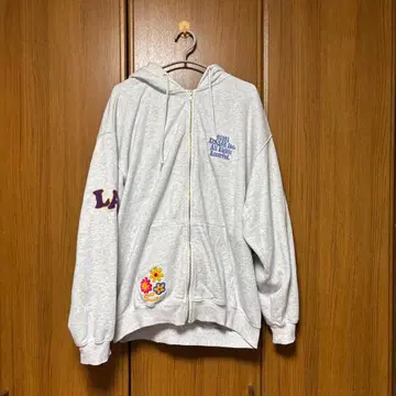 XLARGE 그레이 후드티 XL