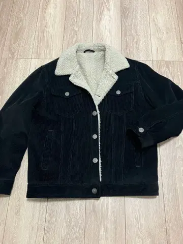 코듀로이 블루종