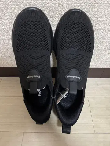 미사용품 스니커즈 선 채로 바로 신을 수 있는 남성용 경량 25.0cm