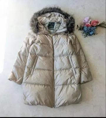 nano universe 베이지 다운 자켓 니시카와 다운